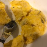 【離乳食後期】レンジでしらす豆腐オムレツ